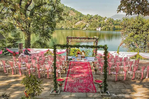 stunning lake-view wedding venue in Nainital