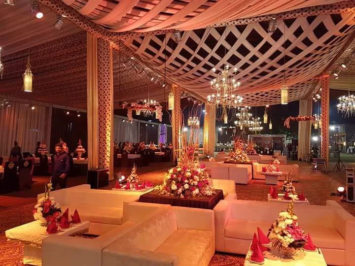 traditional marriage event setup in Dehradun with cultural elements